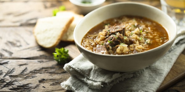 Kasza bulgur z baranin� i warzywami - przepis