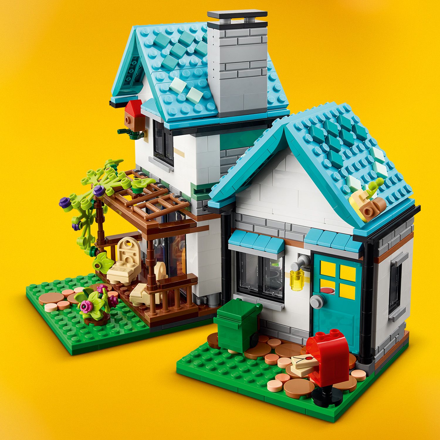 LEGO Creator Przytulny dom 31139 - elementy zestawu