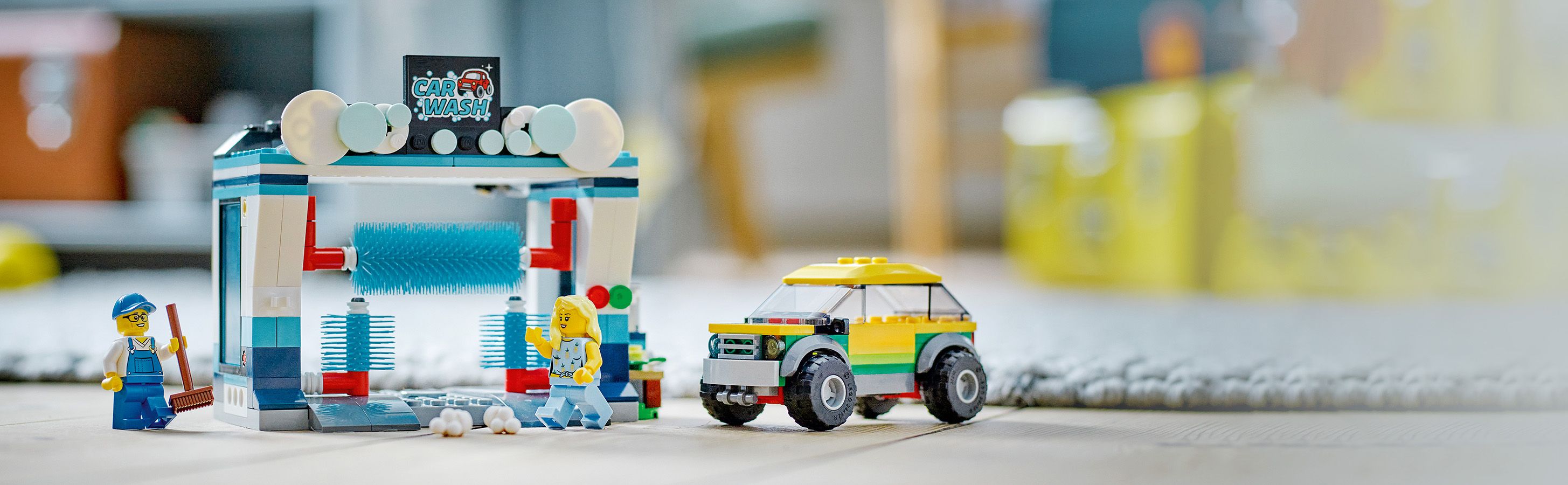 LEGO City Myjnia samochodowa 60362 - z�o�ony zestaw klock�w