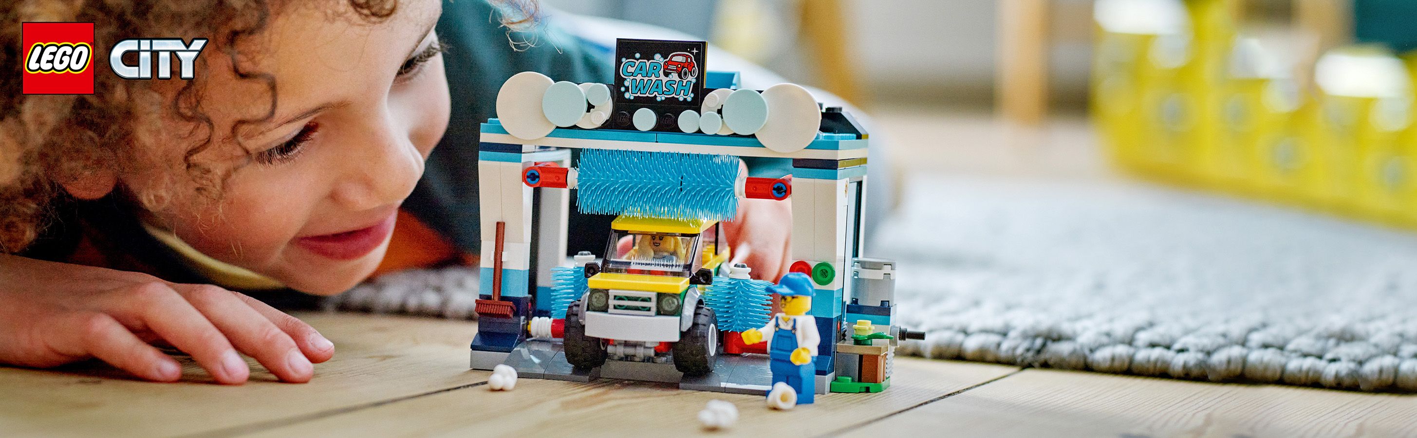 LEGO City Myjnia samochodowa 60362 - zabawa zestawem klock�w