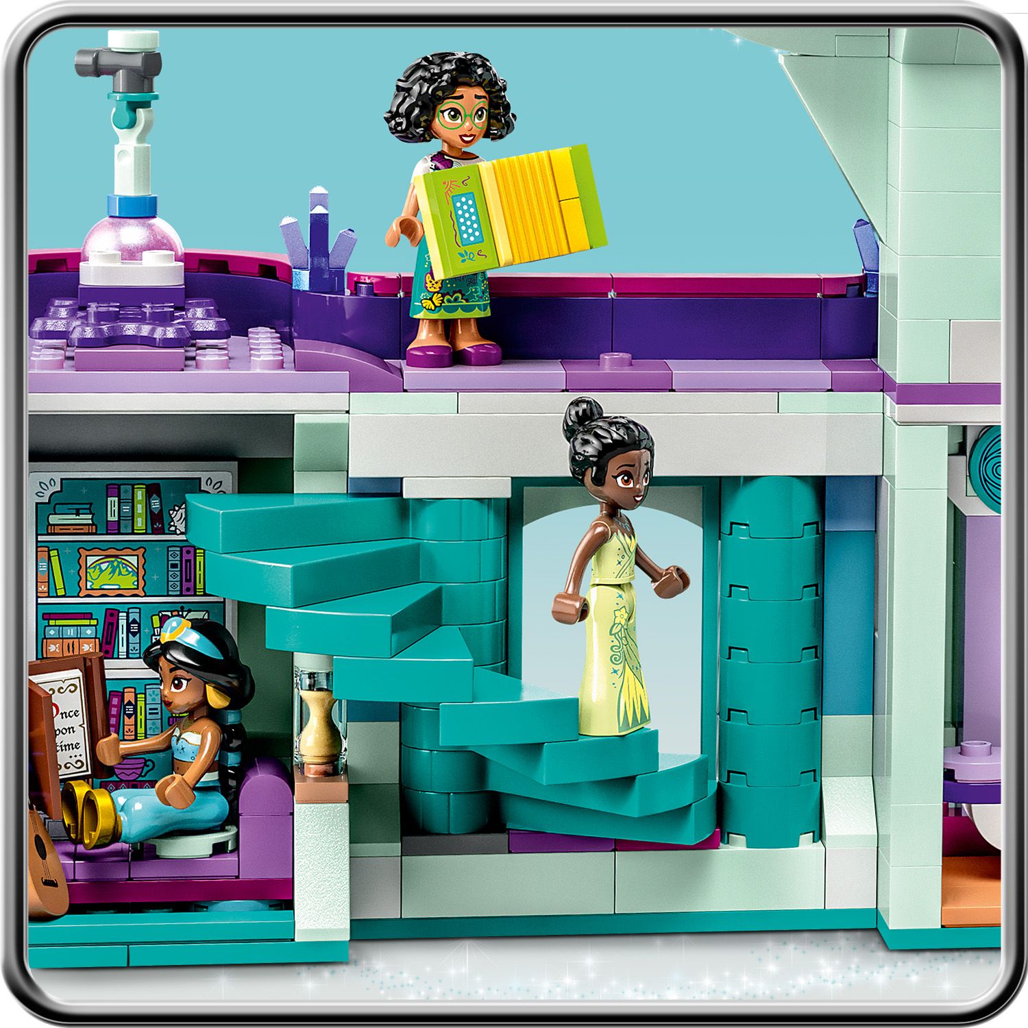 LEGO Disney Classic Zaczarowany domek na drzewie 43215 - sekretne schody