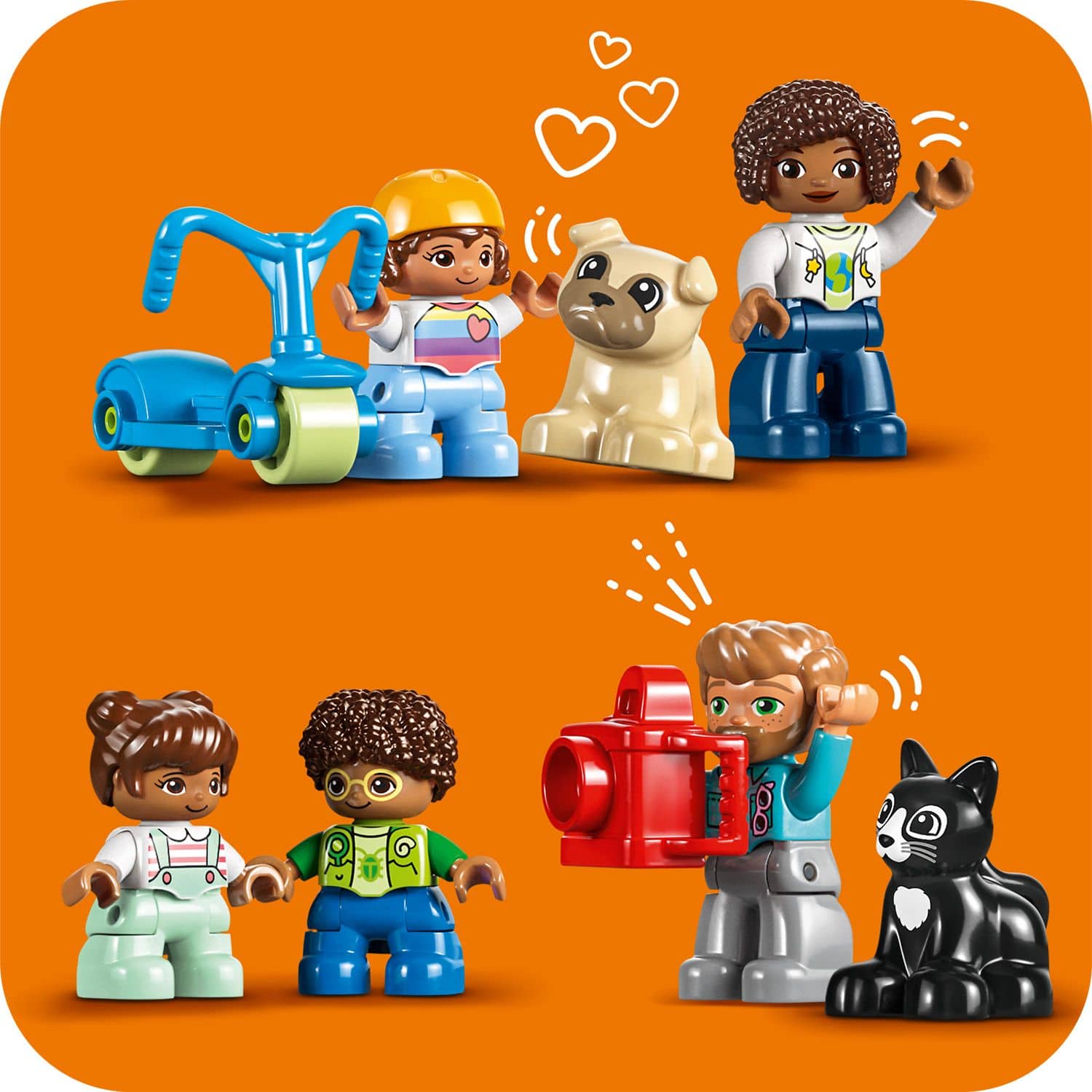 LEGO DUPLO Dom rodzinny 3 w 1 10994 - figurki