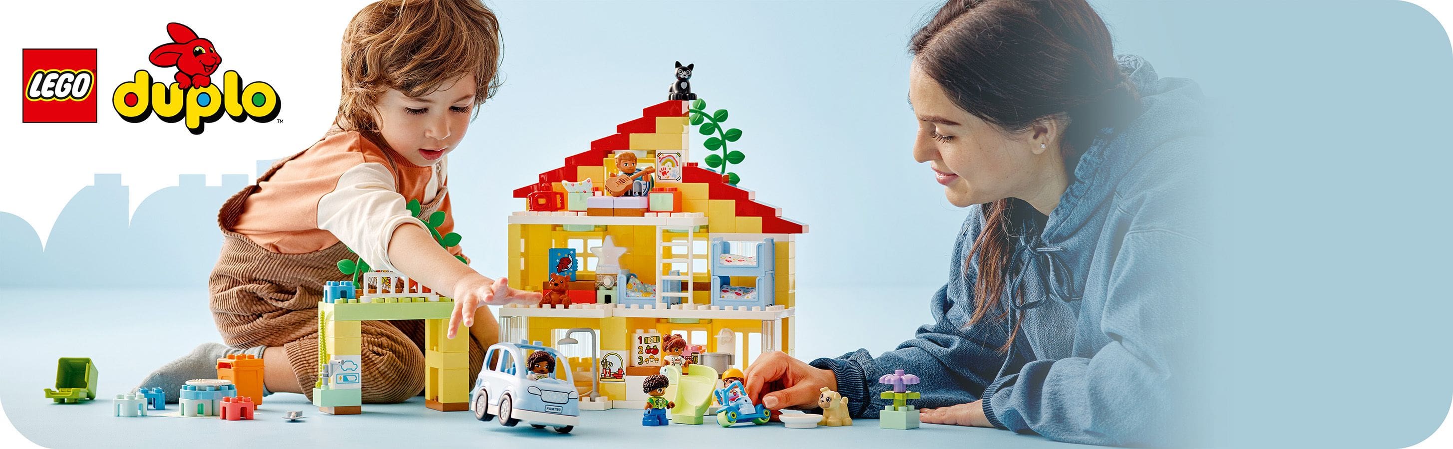 LEGO DUPLO Dom rodzinny 3 w 1 10994 - zabawa zestawem klock�w