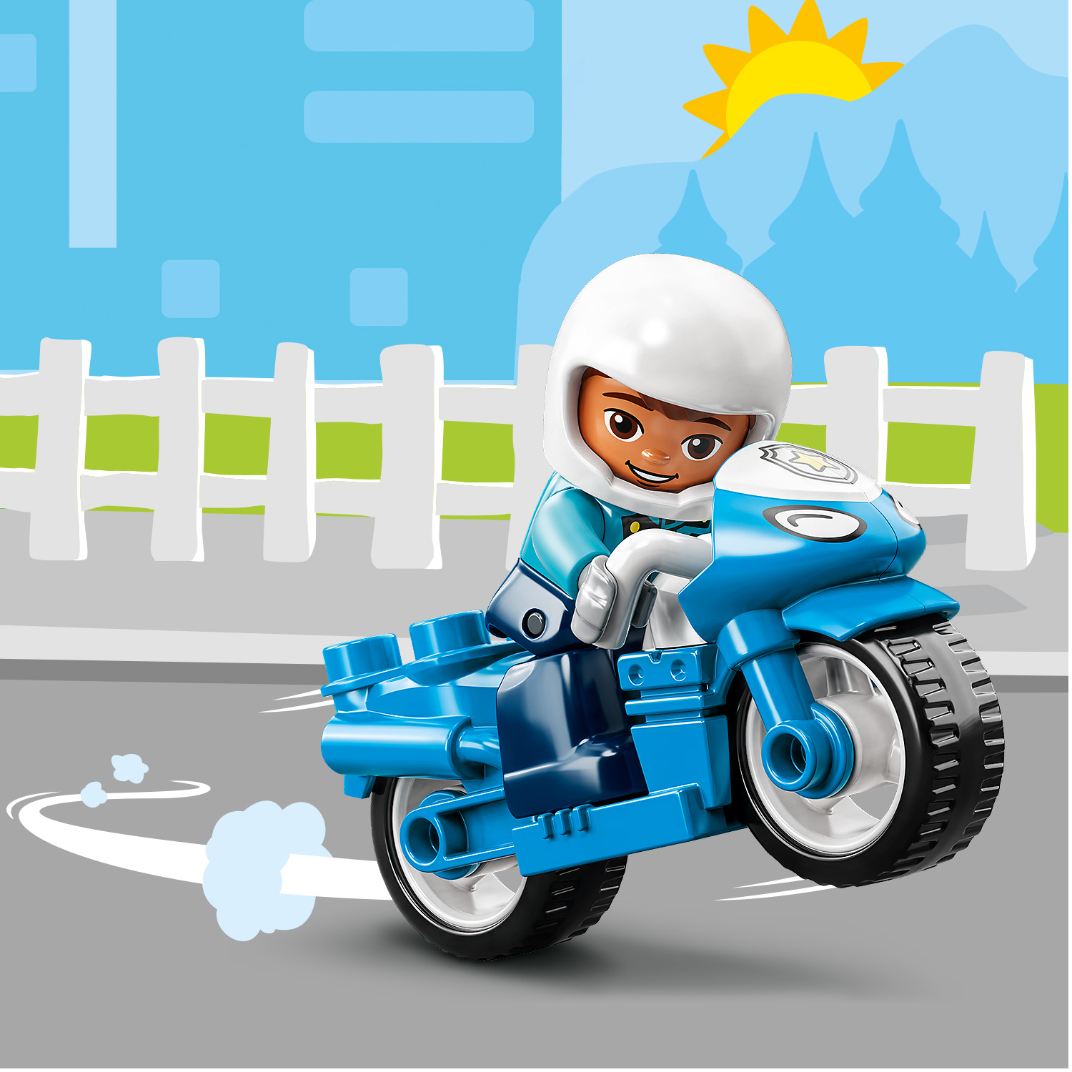 LEGO 10967 - Policjant na motocyklu