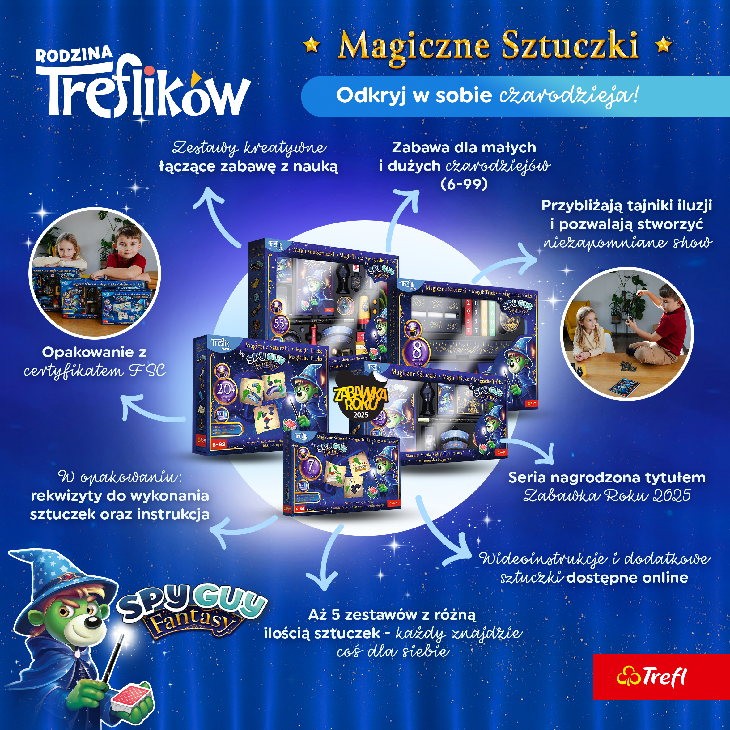 Magiczne Sztuczki - opis serii