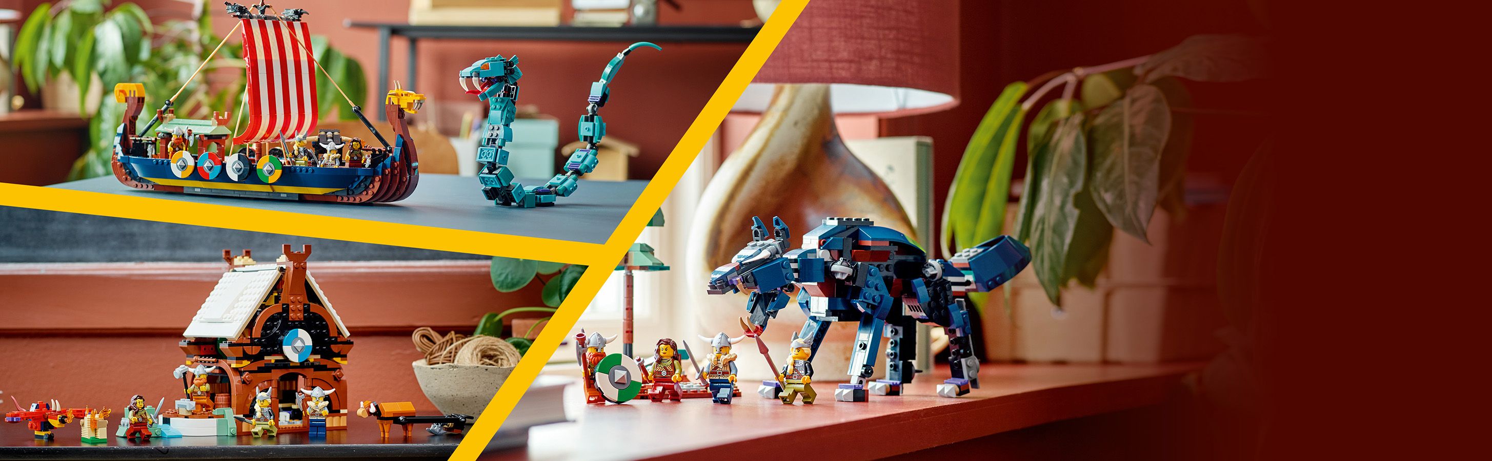 LEGO 31132 baner - Z�o�ony zestaw klock�w