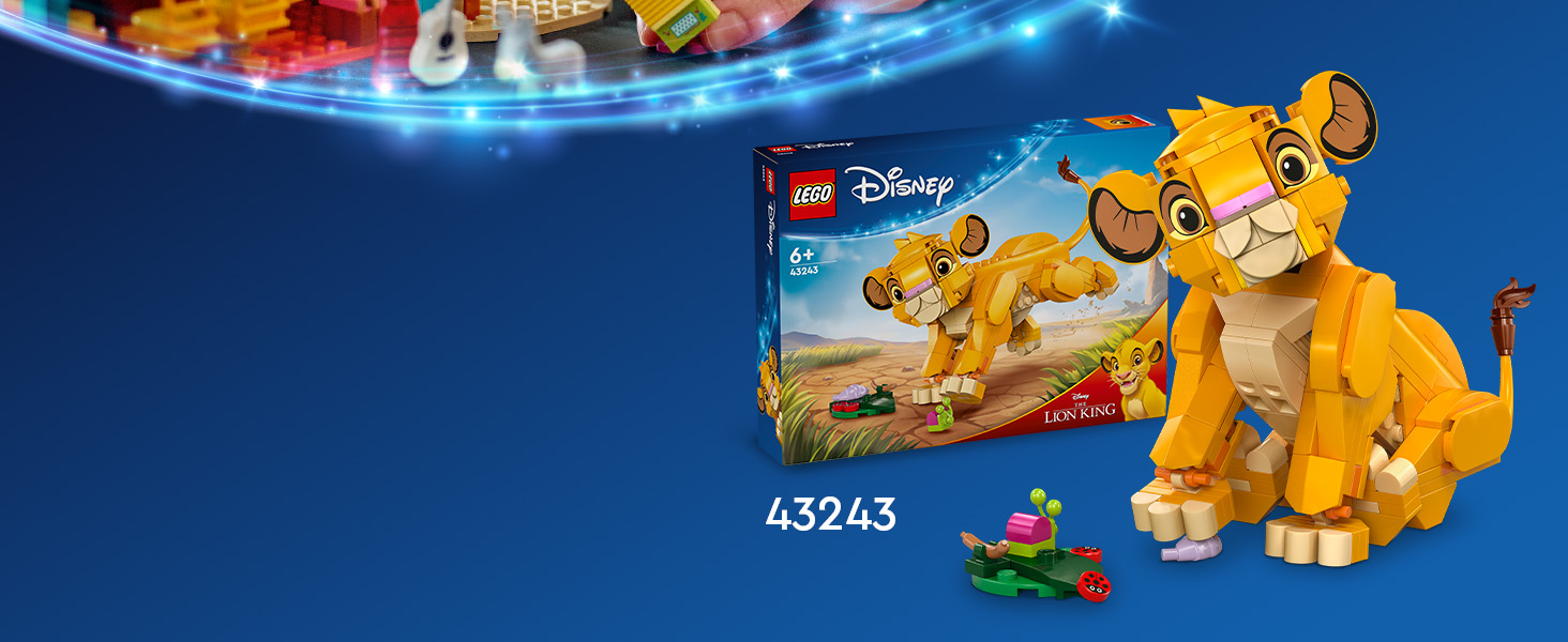 LEGO<sup>®</sup> ǀ Disney Kr�l Lew — lwi�tko Simba