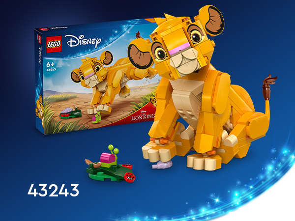 LEGO<sup>®</sup> ǀ Disney Kr�l Lew — lwi�tko Simba