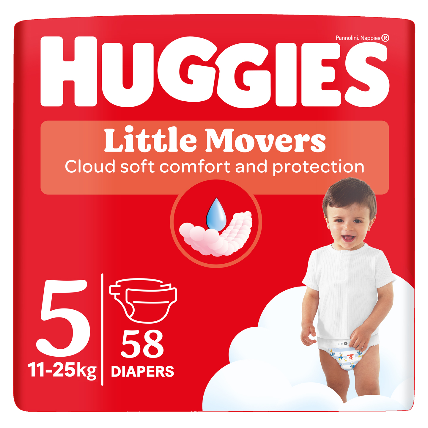 Pieluszki Huggies Little Movers