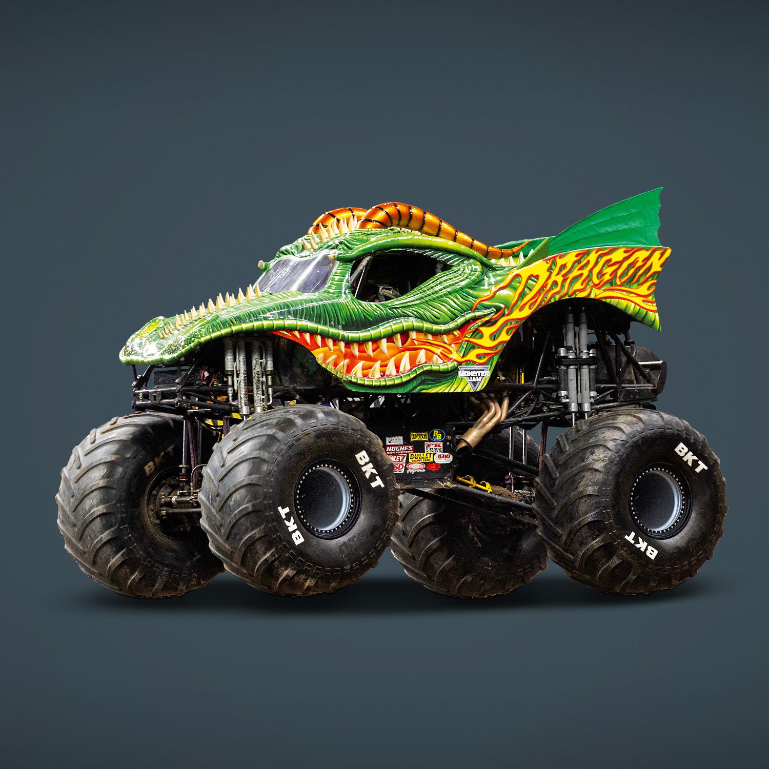 LEGO Technic Monster Jam Dragon 42149 - pojazd z naklejkami