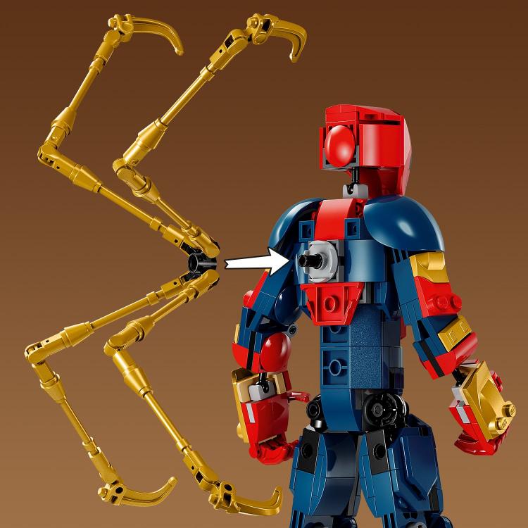 LEGO Super Heroes Figurka Iron Spider-Mana 6471534 - przegubowe ramiona