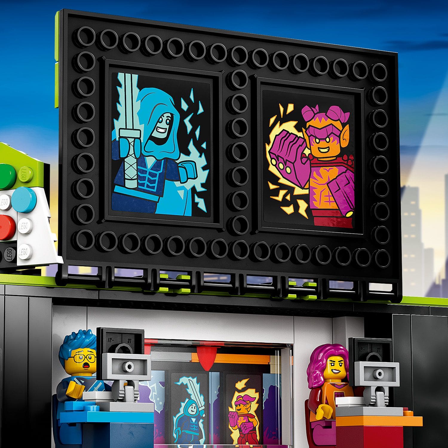 LEGO City Ci�ar�wka na turniej gier 60388 - zabawkowy telebim