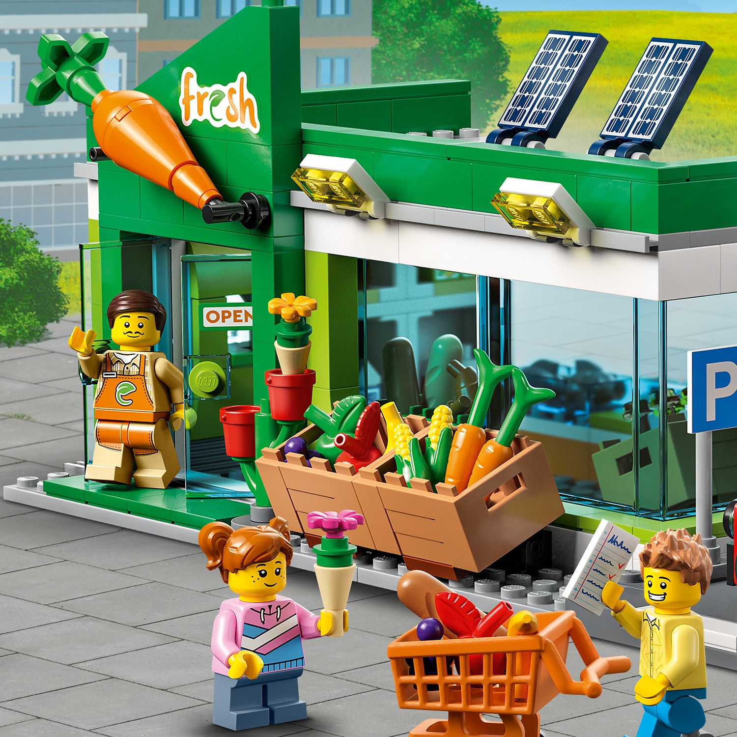 LEGO 60347 Dobrze zaopatrzony supermarket