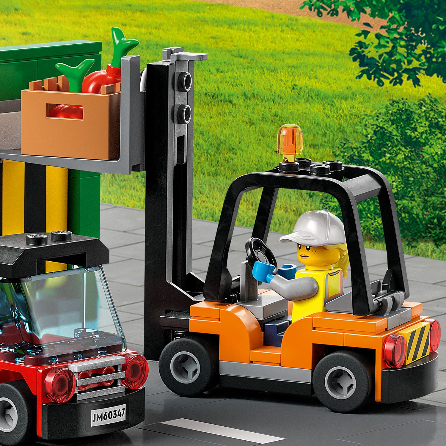 LEGO 60347 Ruchomy w�zek wid�owy