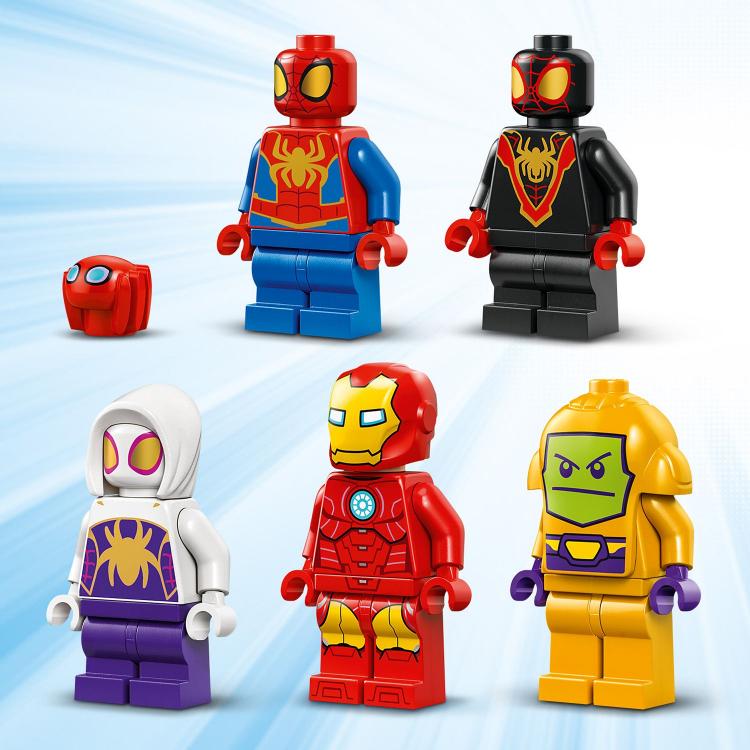 LEGO Marvel Siedziba g��wna Paj�czej Dru�yny 10794 - pi�� minifigurek