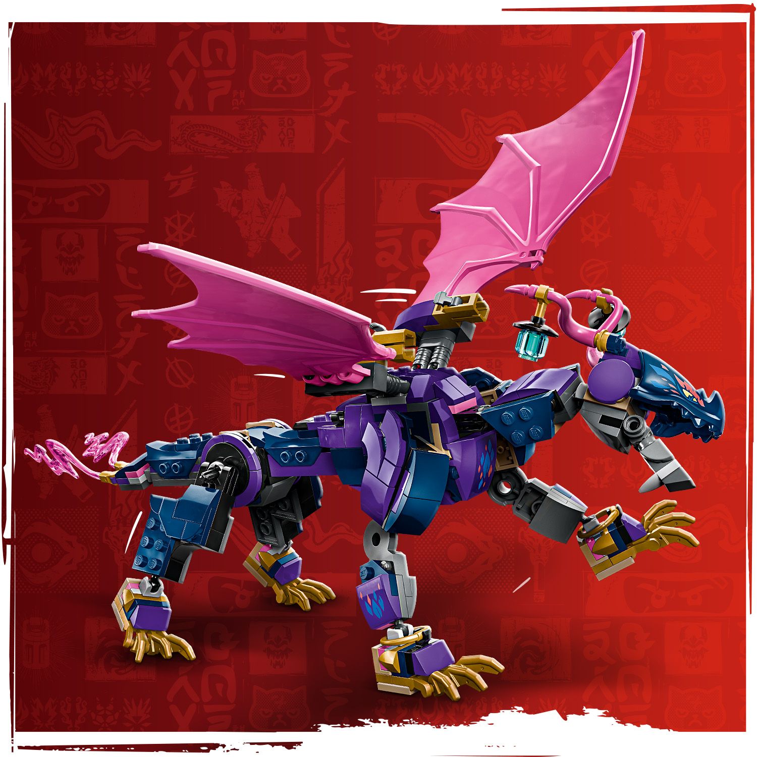 LEGO NINJAGO Smoczy mistrz Rontu 71842 - Ruchoma figurka smoka
