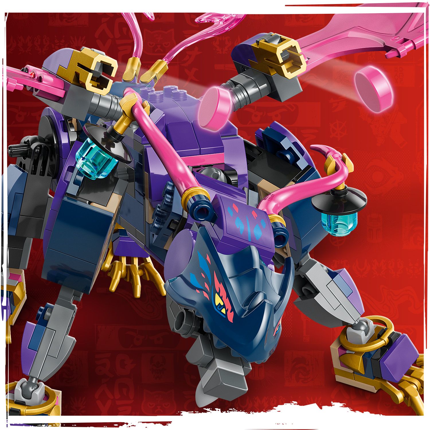 LEGO NINJAGO Smoczy mistrz Rontu 71842 - Miotacze klock�w
