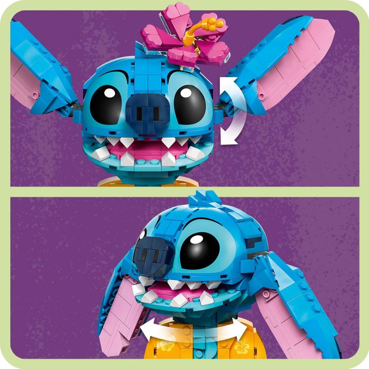 LEGO Disney Stitch 43249 - ruchoma g�owa i uszy