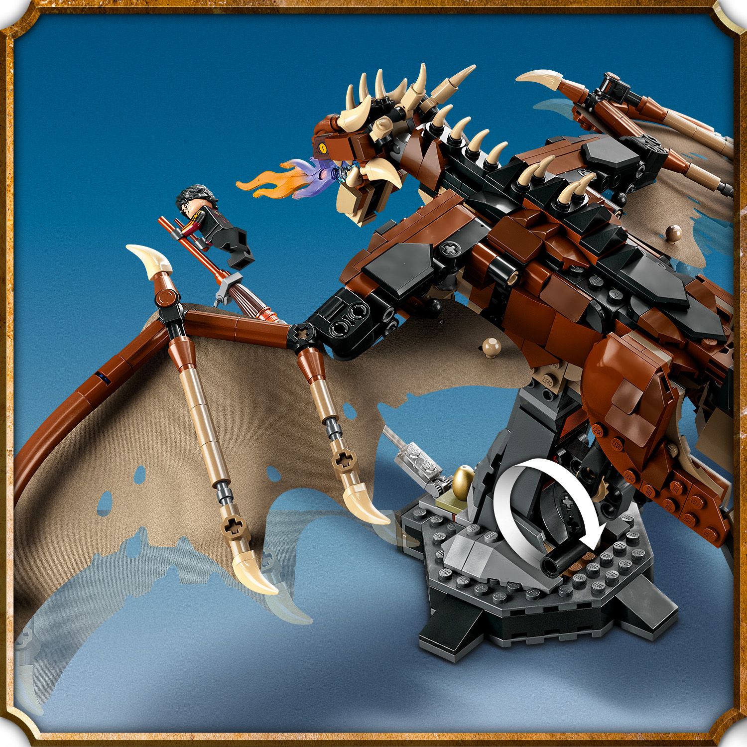 LEGO Harry Potter Smok rogogon w�gierski 76406 - ruchome skrzyd�a smoka