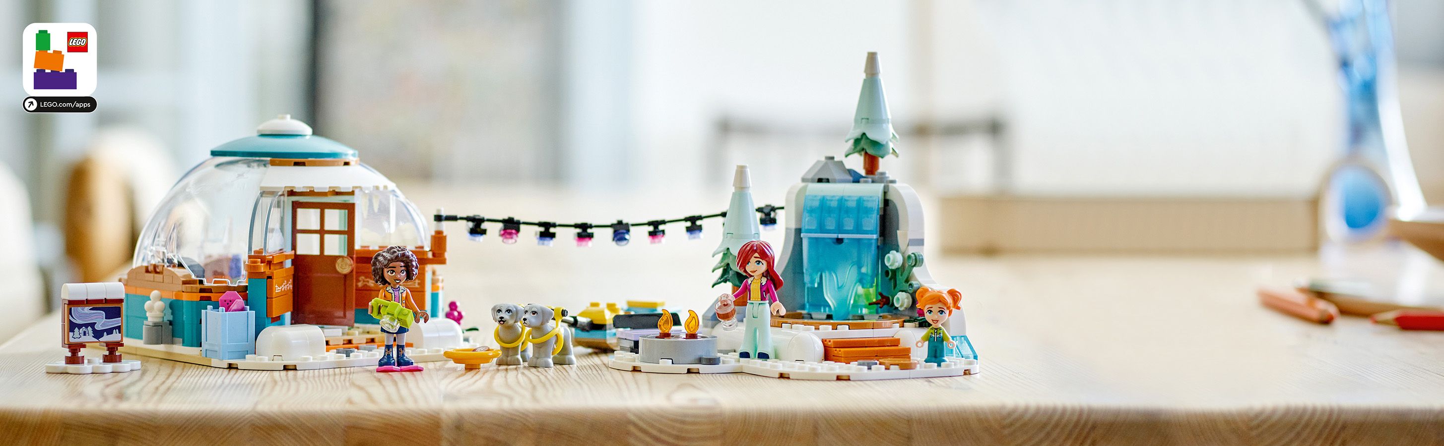 LEGO Friends Przygoda w igloo 41760 - z�o�ony zestaw klock�w