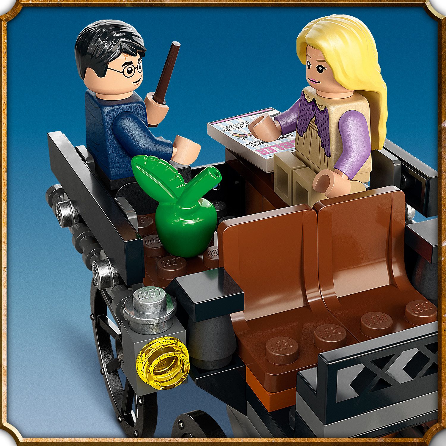 LEGO 76400 Przeja�d�ka z testralami