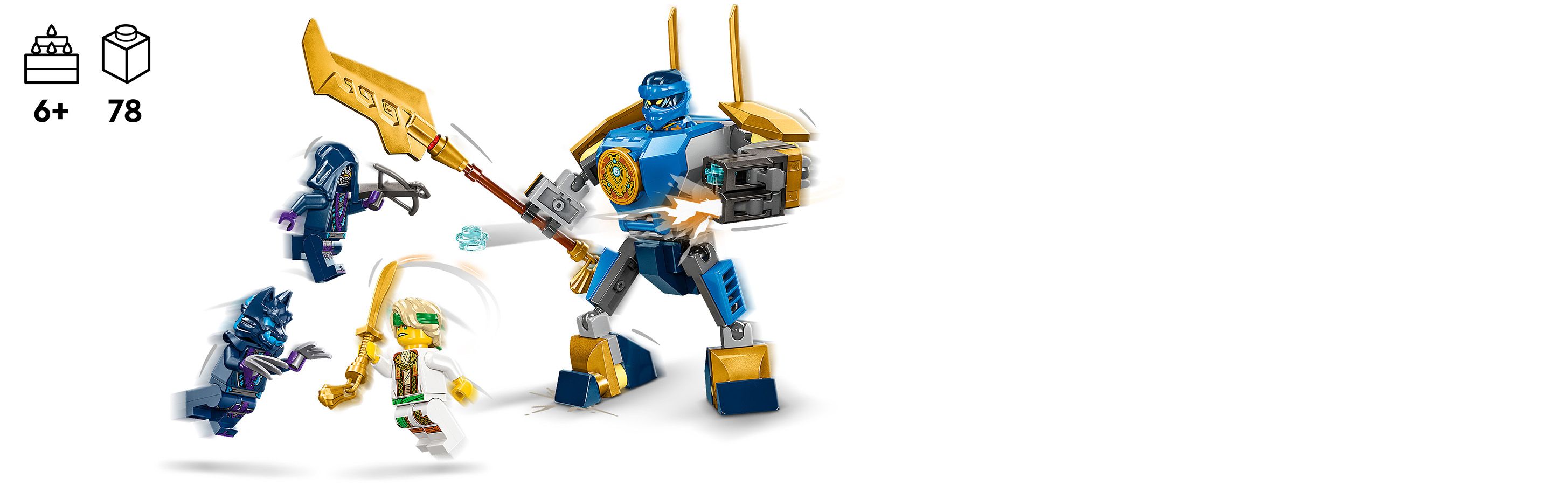 Wystrza�owy zestaw LEGO® NINJAGO® z mechem
