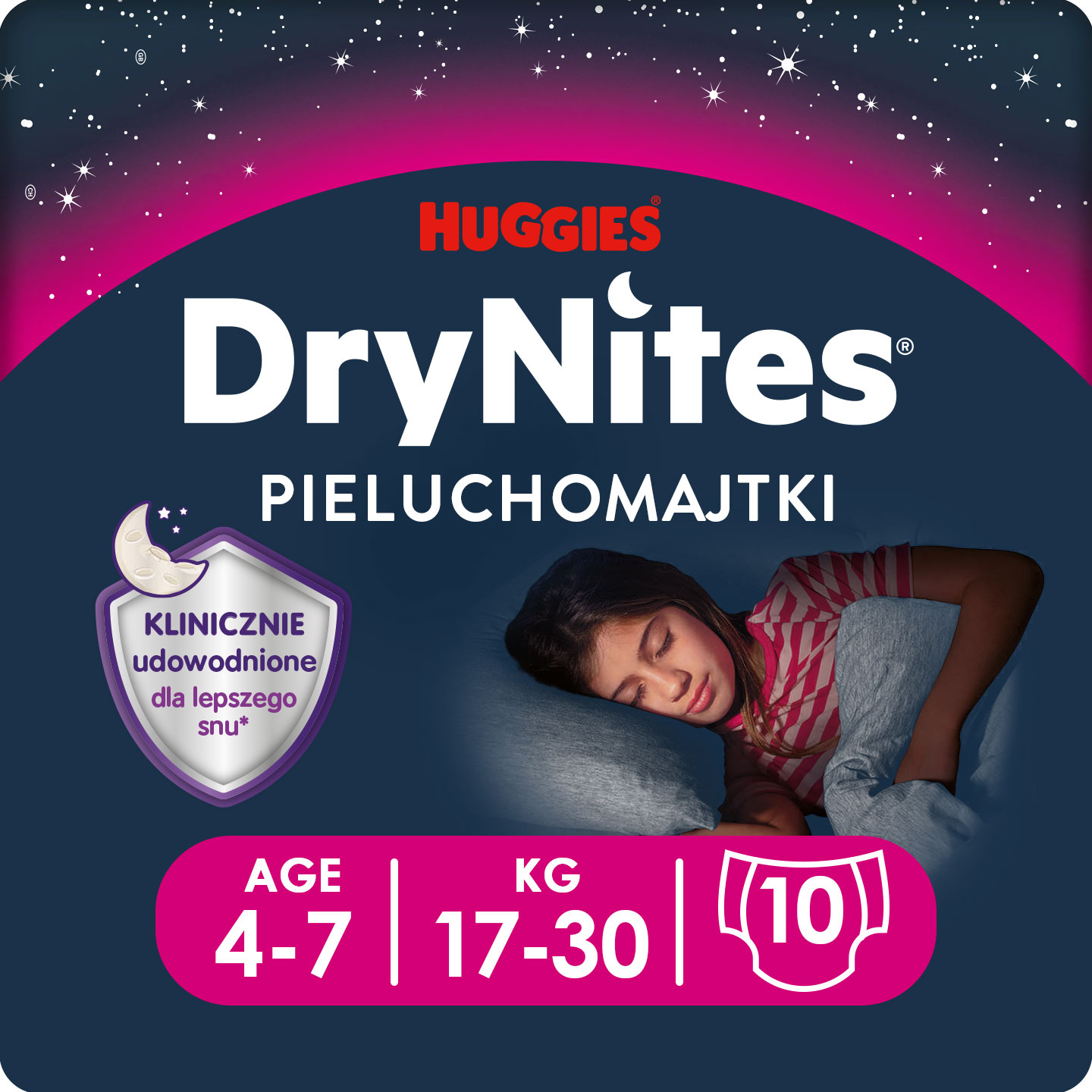 DryNites Pieluchomajtki 4-7
