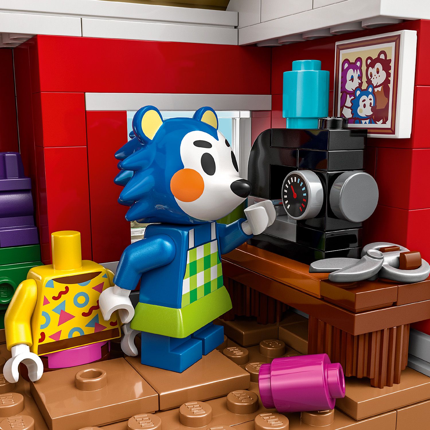 LEGO Animal Crossing 77055 - Przerabianie ubra�