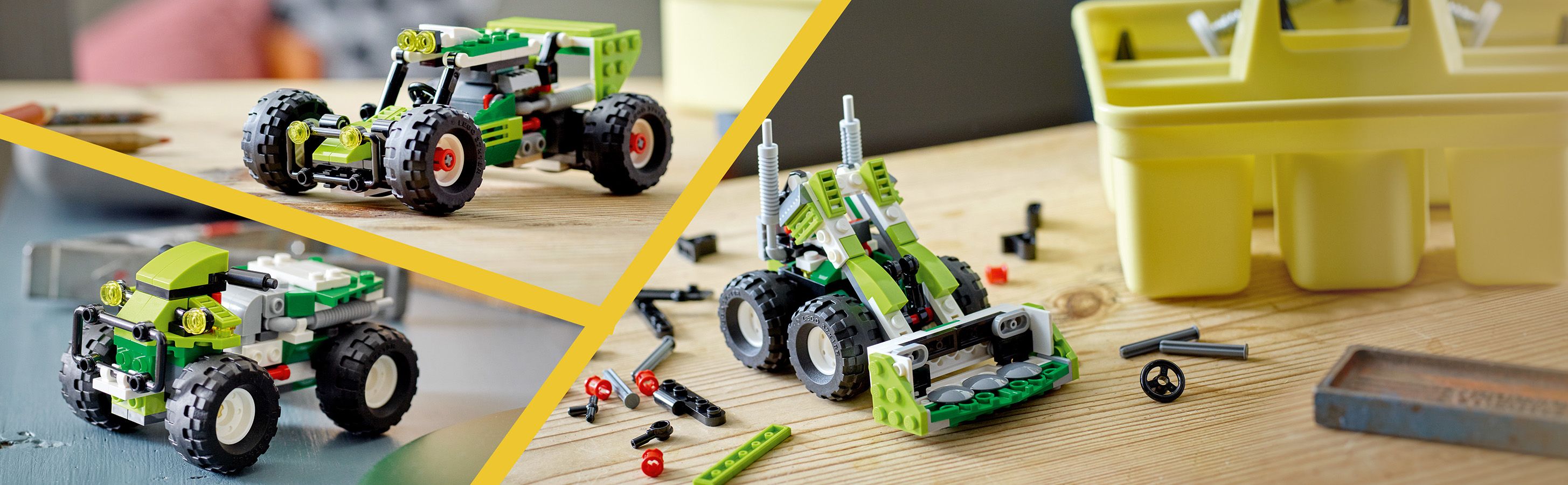 LEGO Creator �azik terenowy 31123 - �azik z�o�ony na trzy sposoby