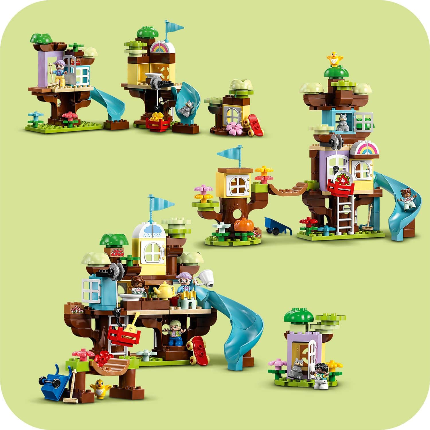 LEGO DUPLO Domek na drzewie 3w1 10993 - przebudowa zestawu