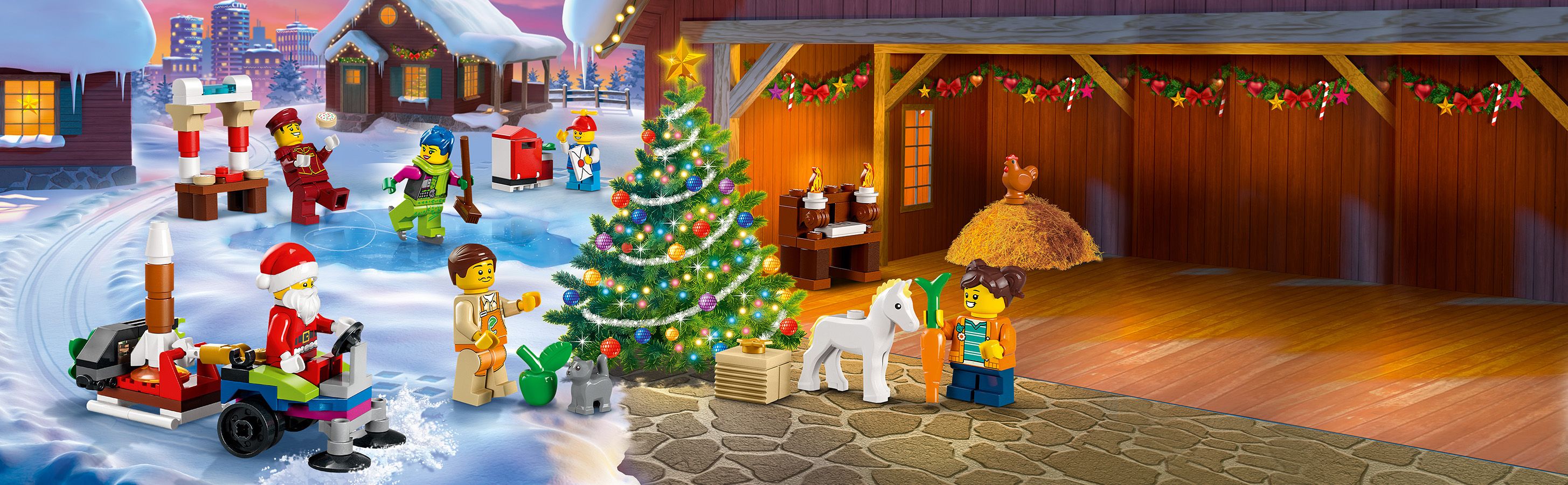 LEGO City Kalendarz adwentowy LEGO City 60352 - do zabawy i nauki