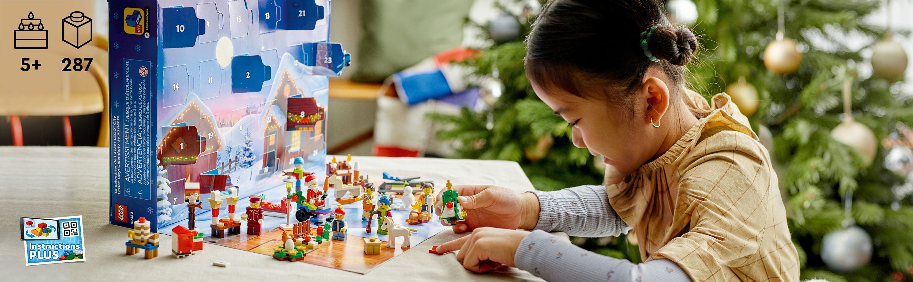 LEGO City Kalendarz adwentowy LEGO City 60352 - modele dla dzieci w wieku od pi�ciu lat