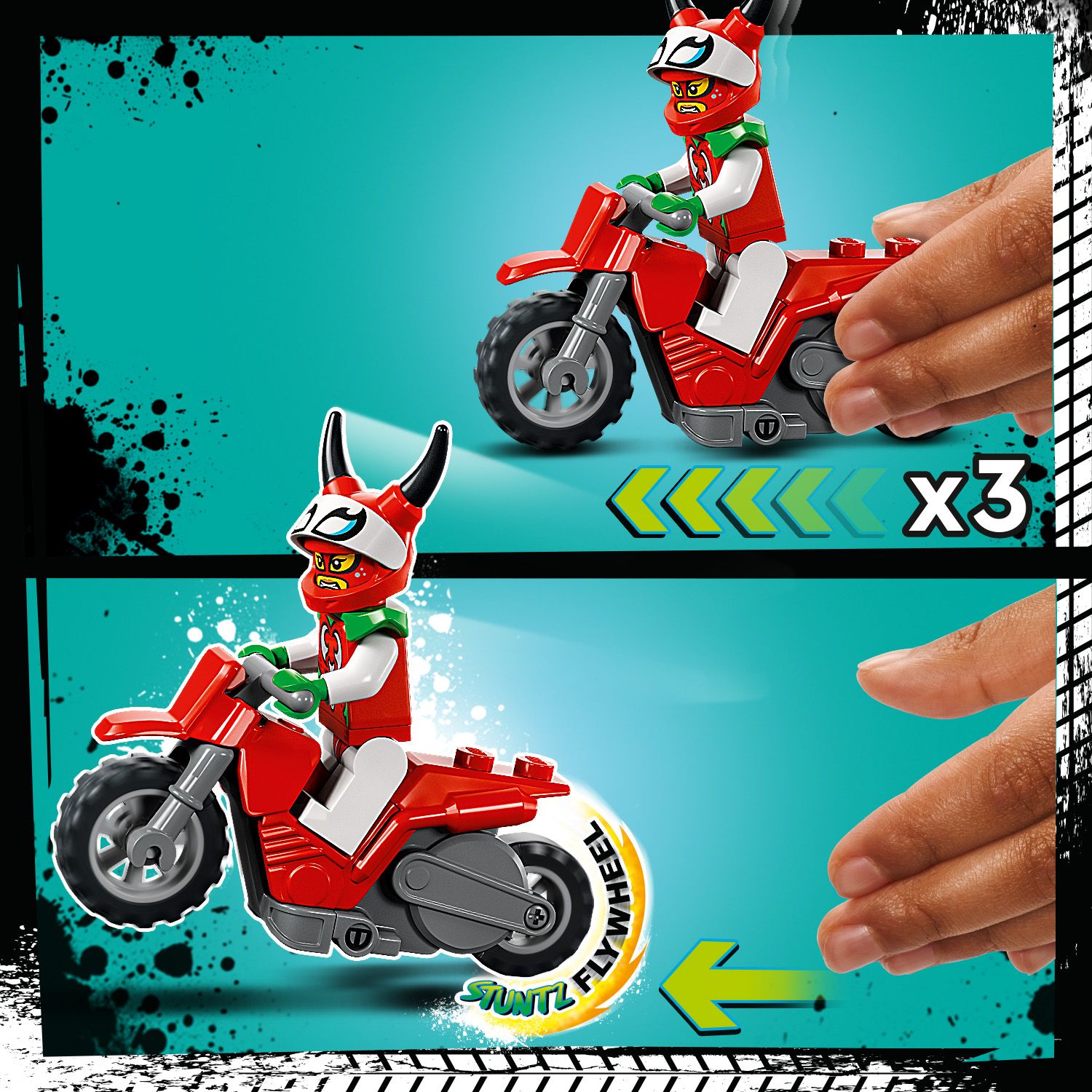 LEGO 60332 Motor z ko�em zamachowym