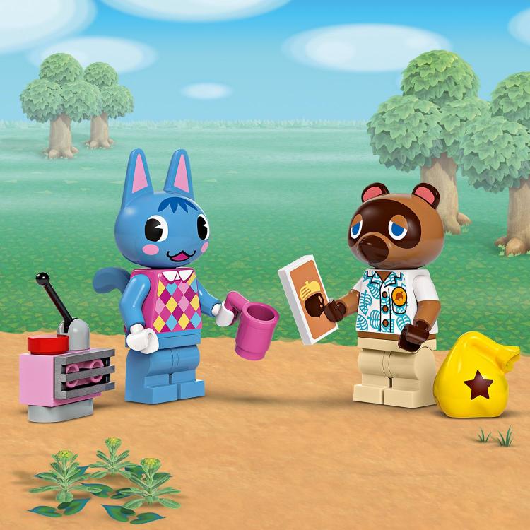 LEGO Animal Crossing Nook's Cranny i domek Rosie 77050 - minifigurki Toma Nooka i Rosie