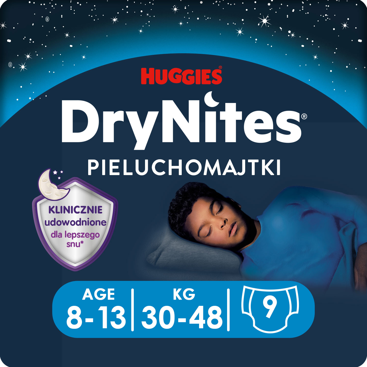 DryNites Pieluchomajtki 8-13 lat