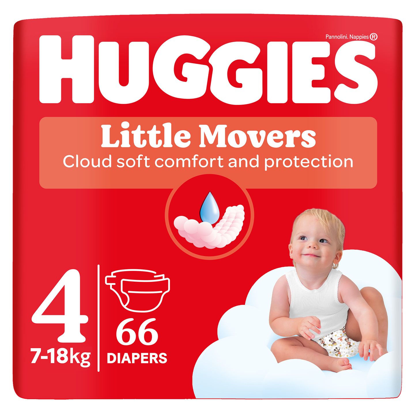 Pieluszki Huggies Little Movers
