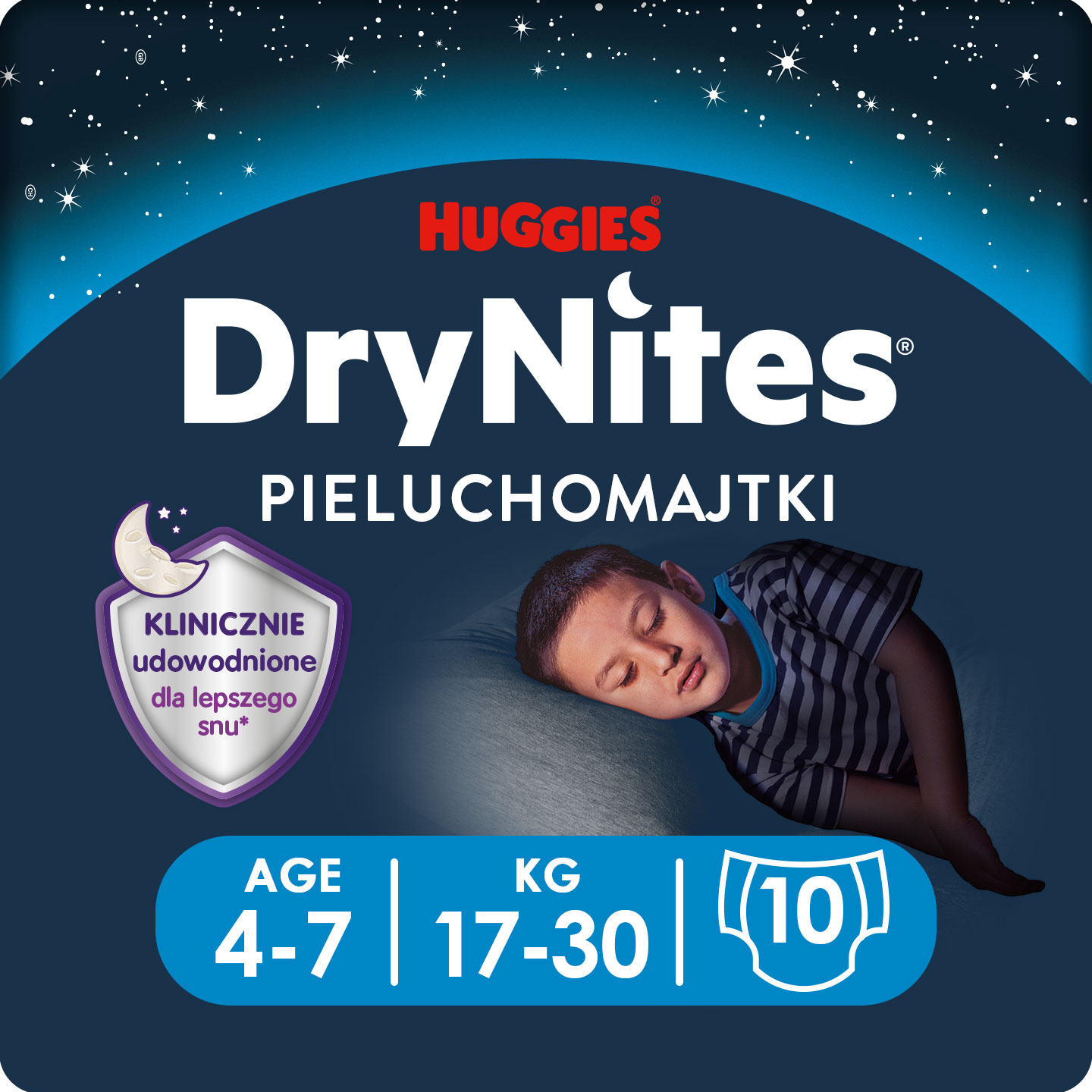 DryNites Pieluchomajtki 4-7 lat
