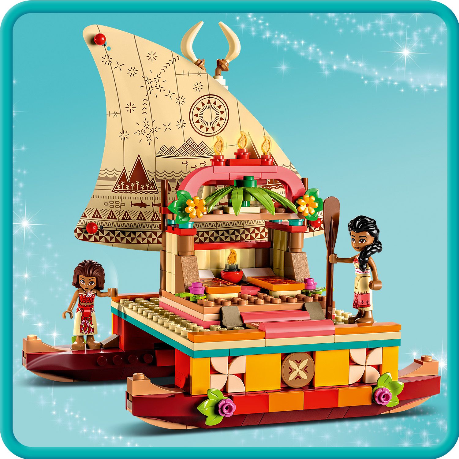 LEGO Disney Princess Katamaran Vaiany 43210 - ��d�