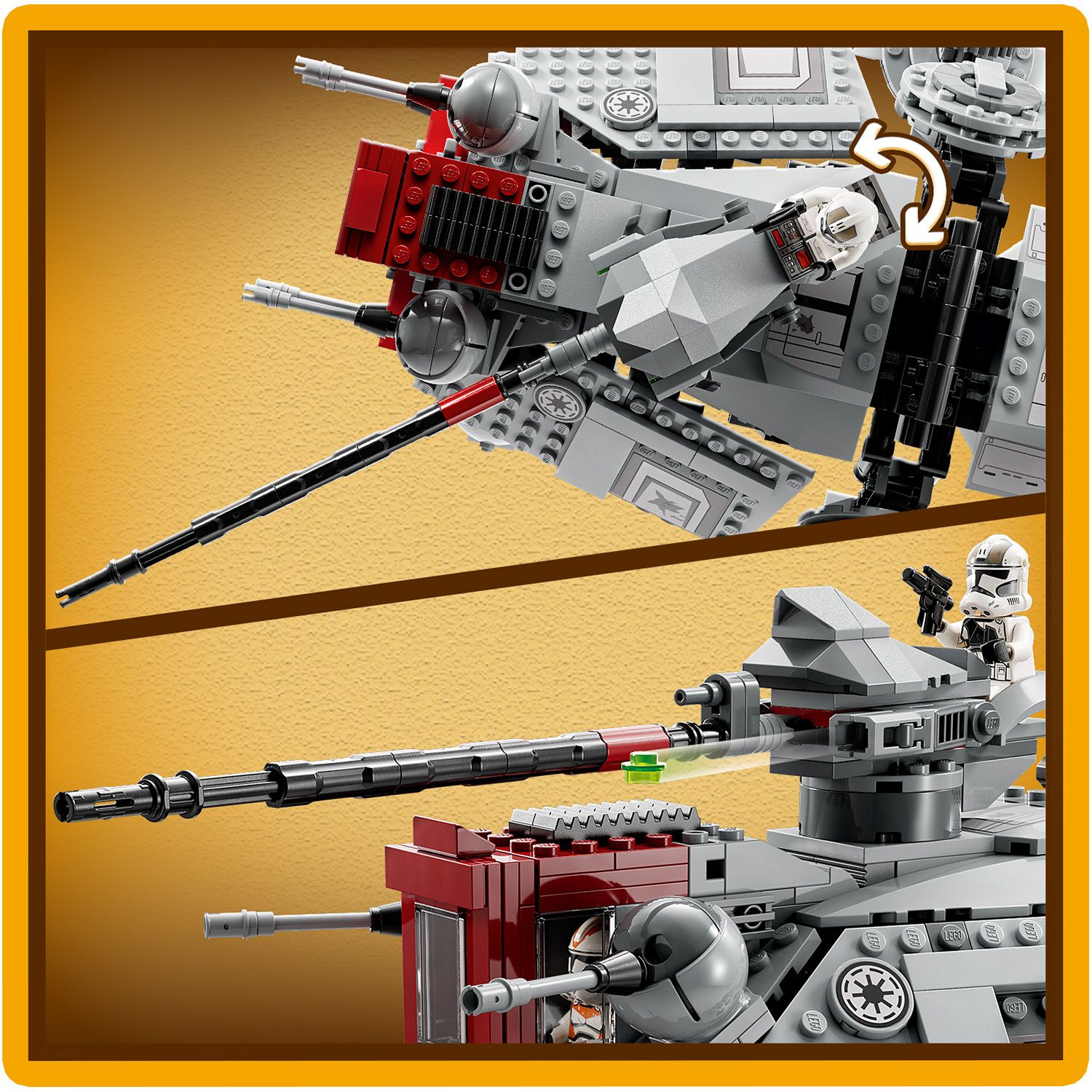 LEGO 75337 Ci�kie dzia�o blasterowe