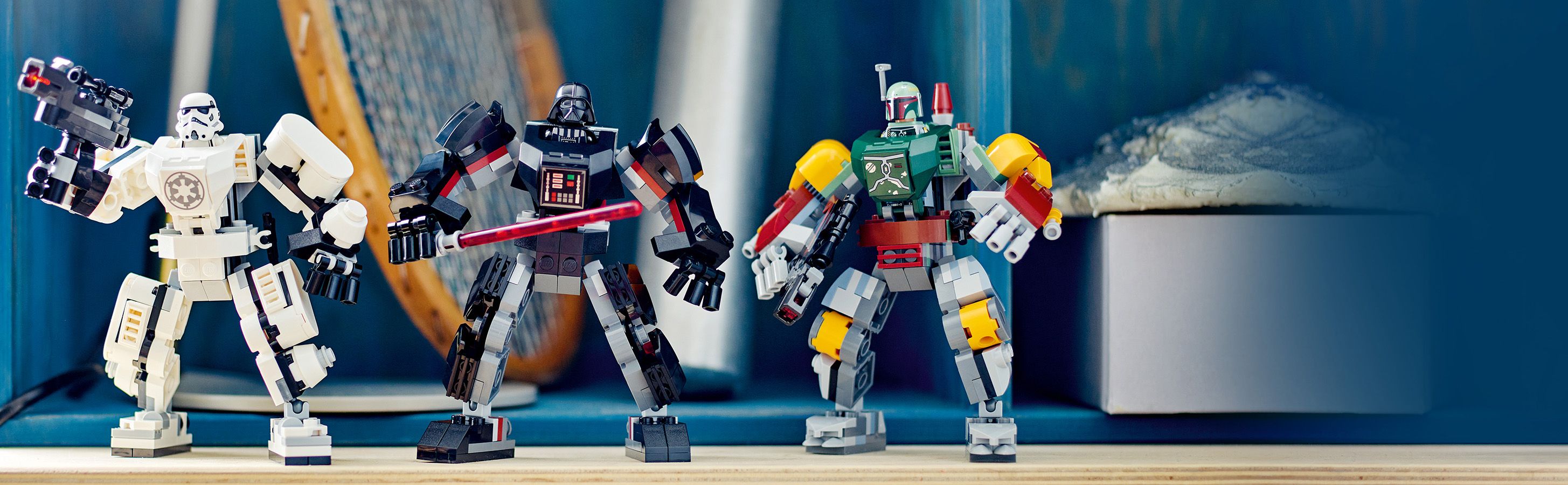 Mech Szturmowca 75370 - mechy Szturmowca 75370, Dartha Vadera™ (75368) i Boby Fetta™ (75369)