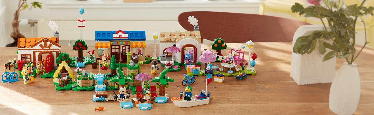 LEGO Animal Crossing Zabawy na �wie�ym powietrzu Bunnie 77047 - z�o�ony zestaw klock�w