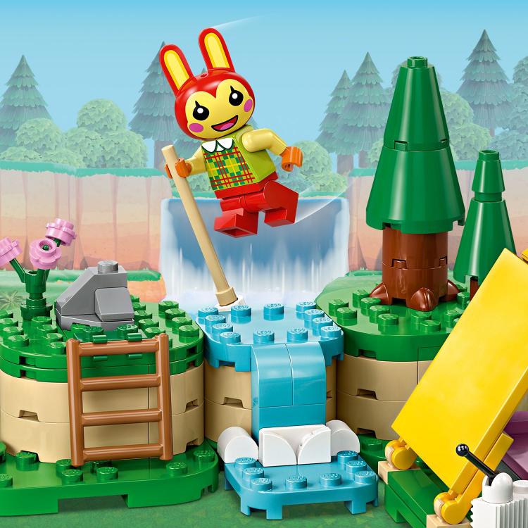 LEGO Animal Crossing Zabawy na świeżym powietrzu Bunnie 77047 - Bunnie skacze o tyczce