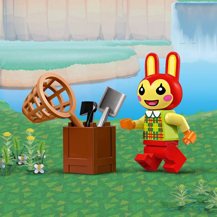 LEGO Animal Crossing Zabawy na świeżym powietrzu Bunnie 77047 - minifigurka Bunnie