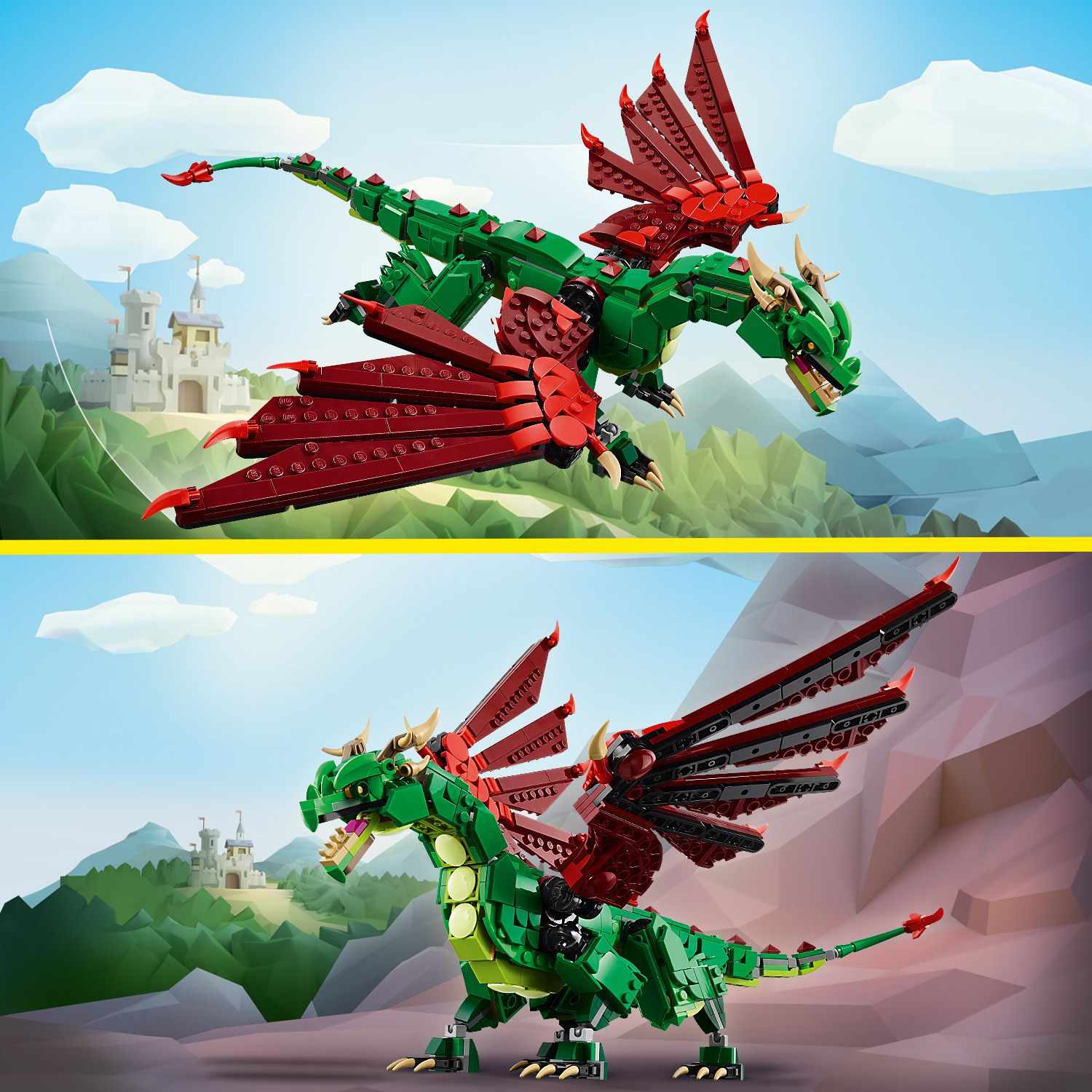 LEGO Creator 31161 - Ruchomy smok