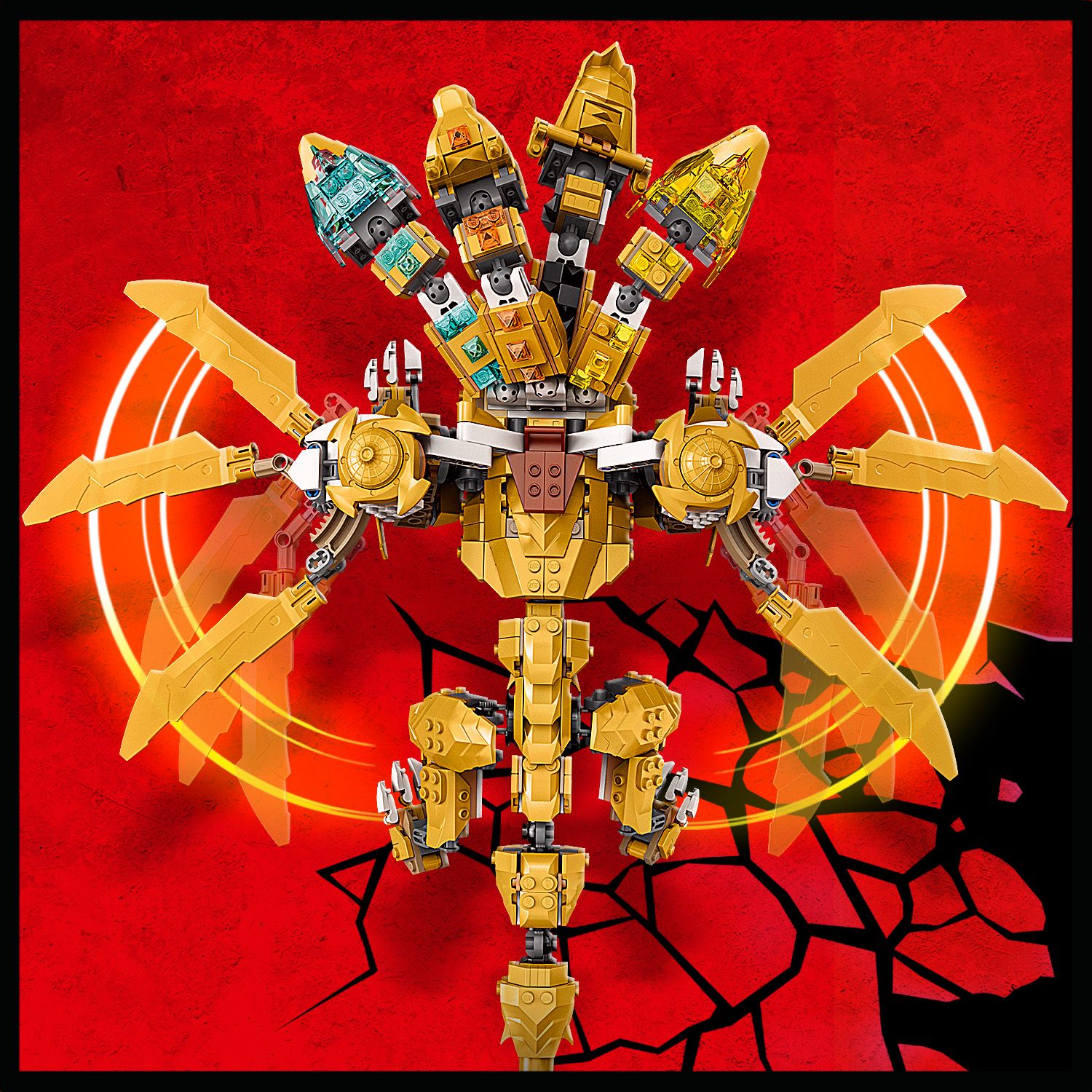 LEGO 71774 Niezwykle ruchomy smok