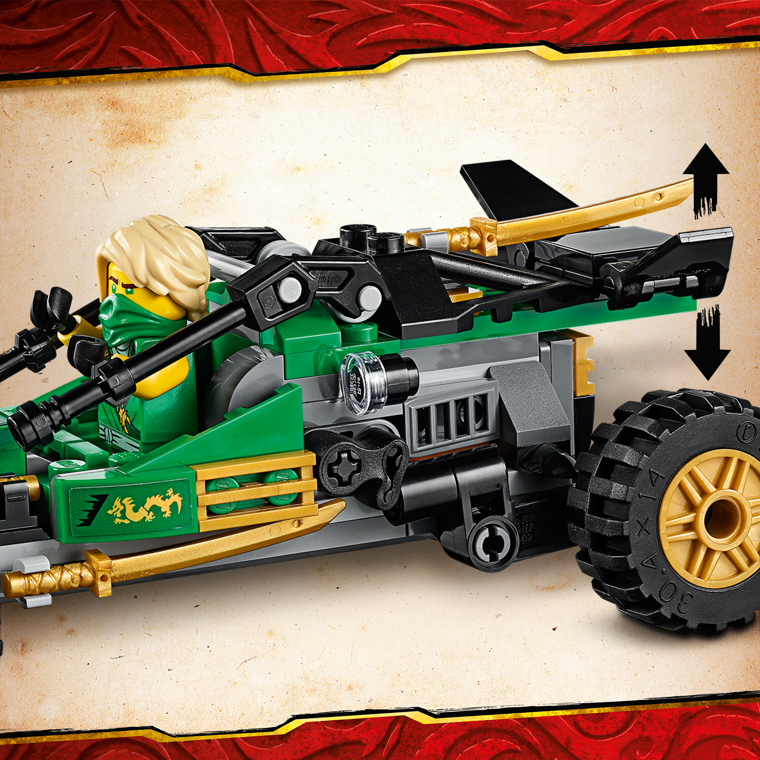 LEGO 71700 Ciekawa konstrukcja