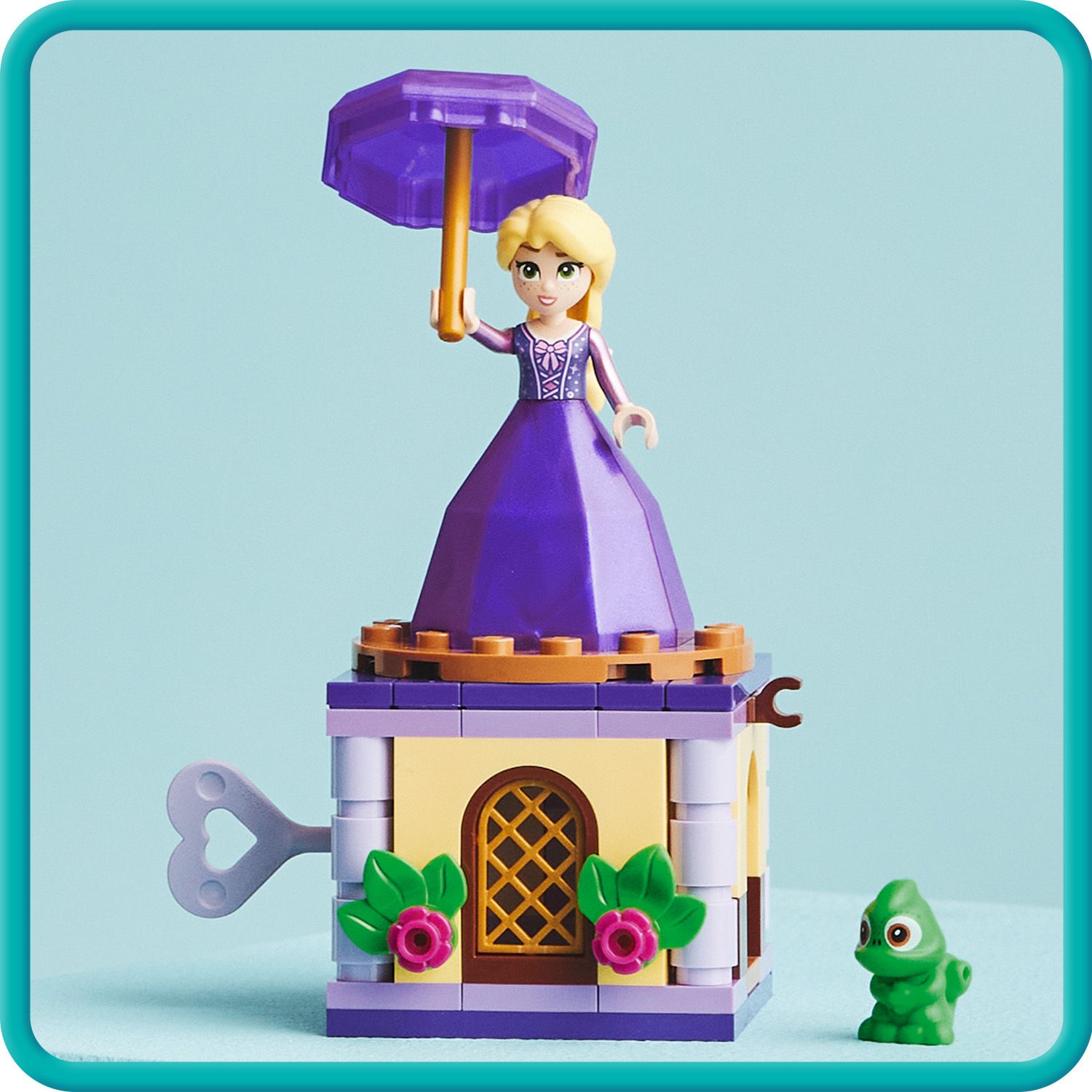 LEGO Disney Princess Wiruj�ca Roszpunka 43214 - Roszpunka i kameleon
