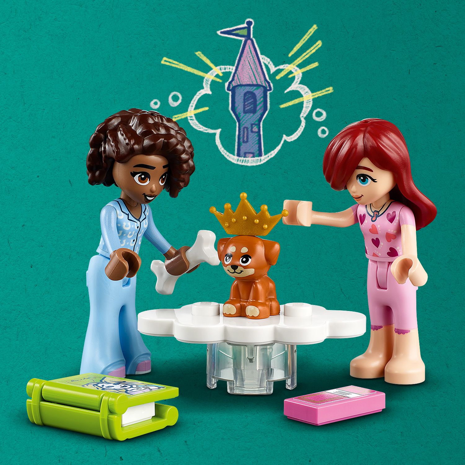 LEGO Friends Pok�j Aliyi 41740 - opieka nad szczeniaczkiem
