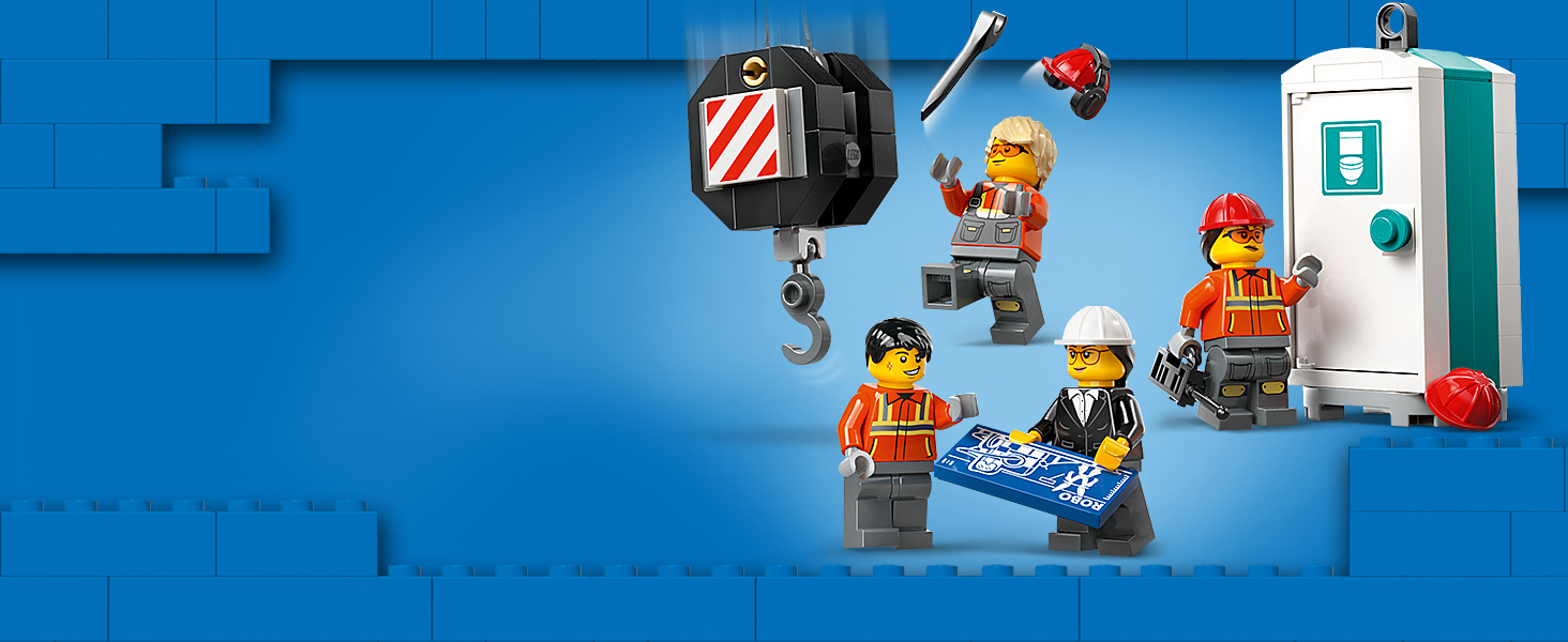 Pracownicy budowy LEGO<sup>®</sup>