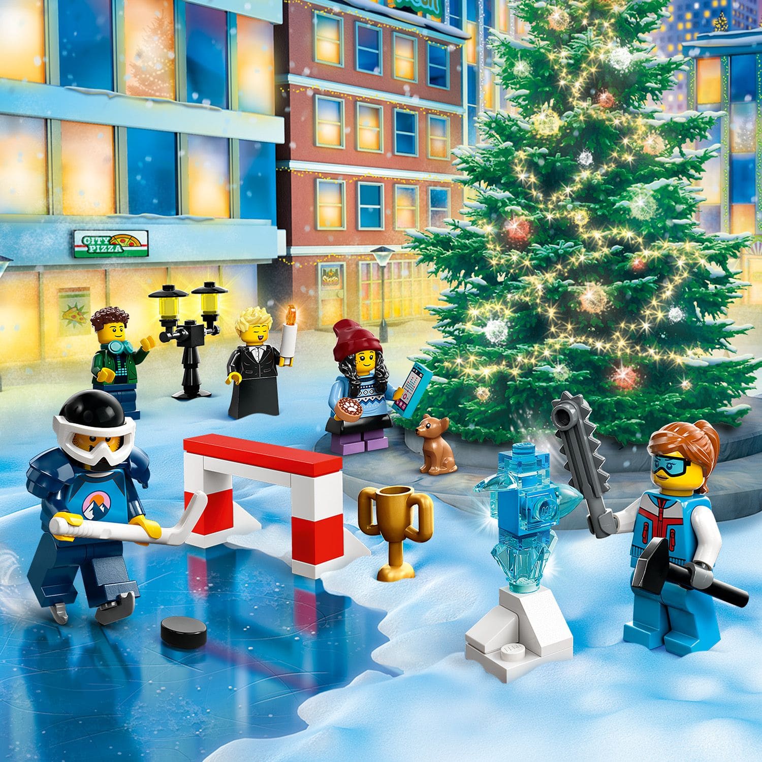 LEGO City Kalendarz adwentowy 2023 60381 - figurki